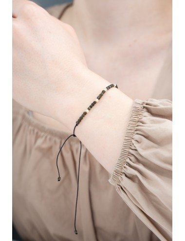 Bransoletka Złoty Obsydian