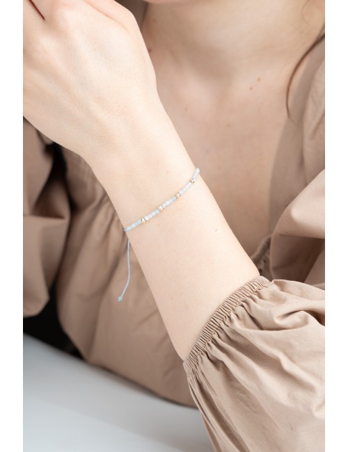 Bransoletka Akwamaryn