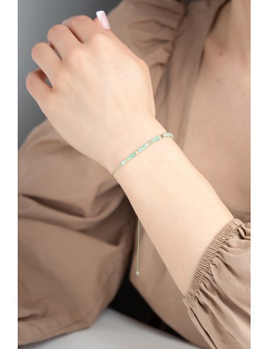 Bransoletka Chryzopraz