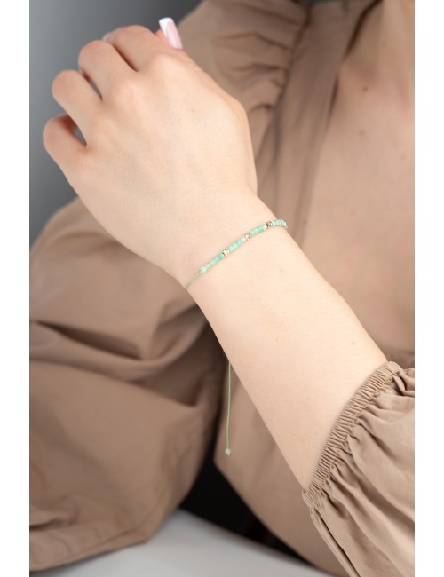 Bransoletka Chryzopraz