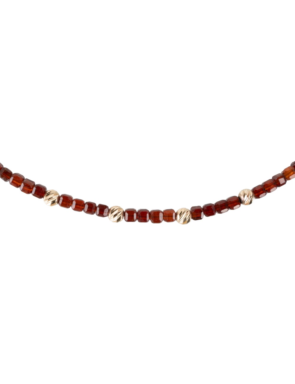 Bransoletka Granat Bordowy